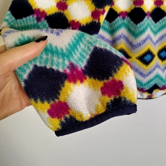 PATAGONIA Synchilla SNAP-T Fleece PULLOVER Aztec TIMBER TWIST Chevron sz M - Picture 4 of 6